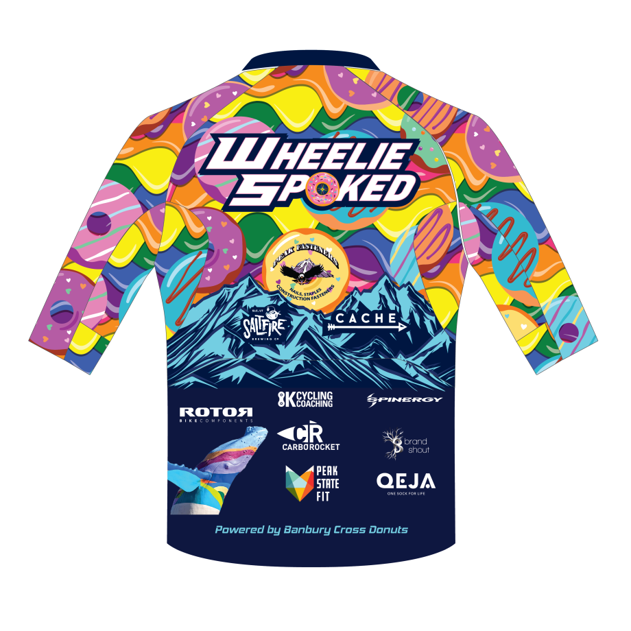 Wheelie Spoked 34 Trail Jersey PRO Back