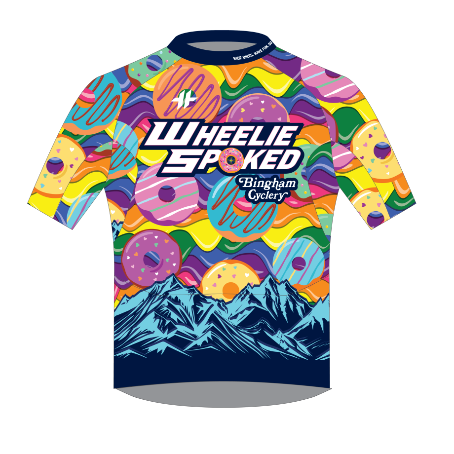 Wheelie Spoked SS PRO Trail Jersey Front