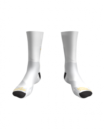 2026 Davis Sublimated Sock White-Front