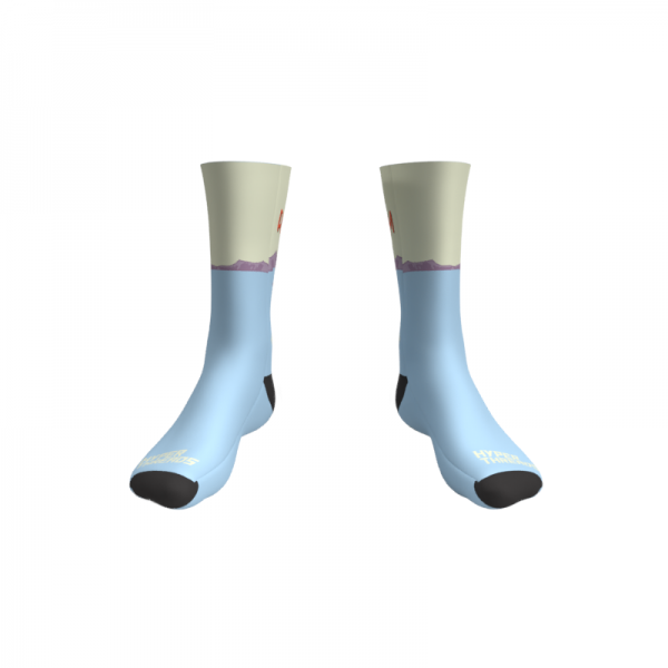 Ride The Rim Sublimated SockFront