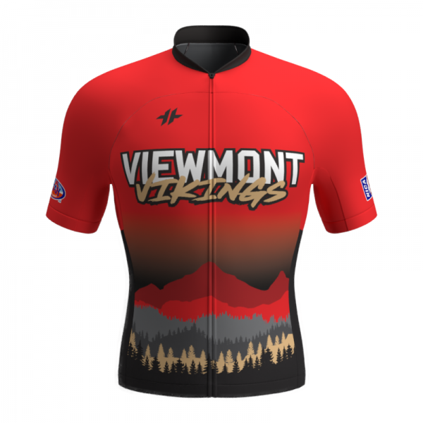 Viewmont Continental Jersey Men RED Ver 2-Front