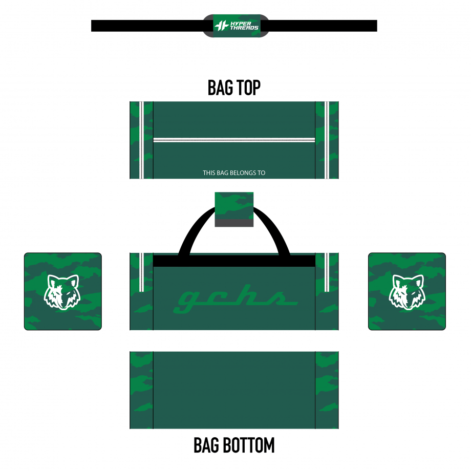 Green Canyon Gear Bag