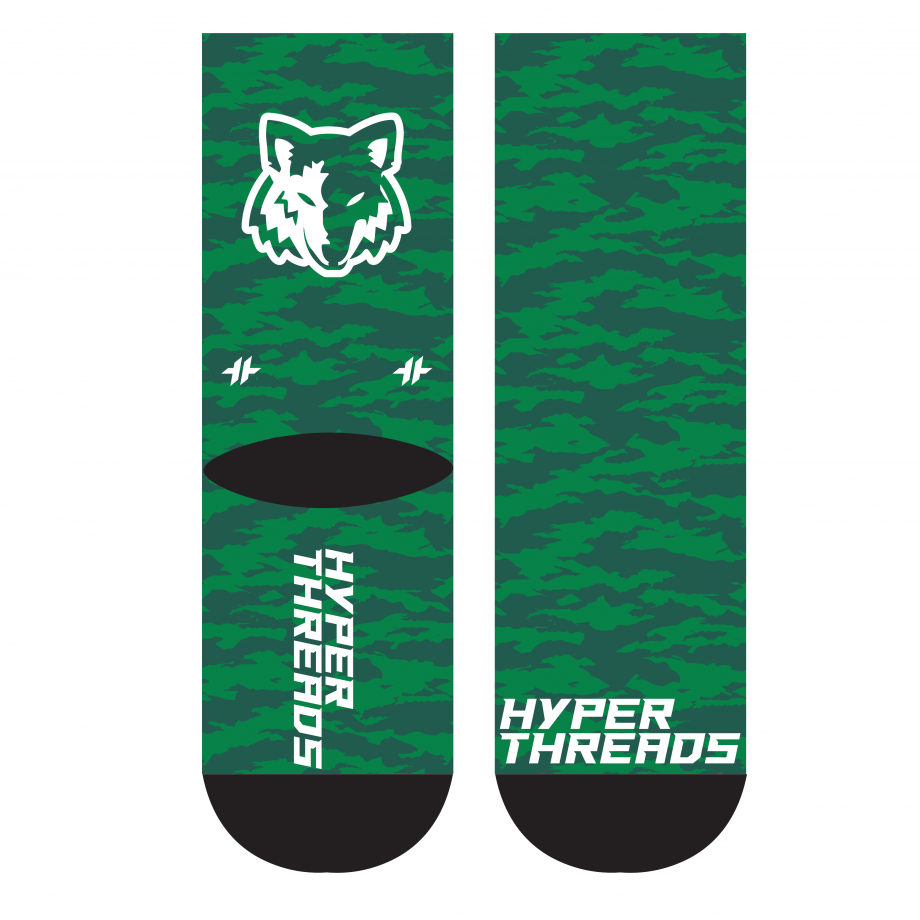 Green Canyon Sublimated Socks