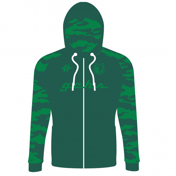 Green Canyon Tech Hoodie Front