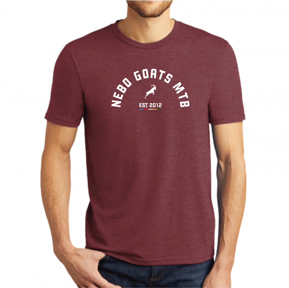 Nebo Goats Marron Frost Text Front