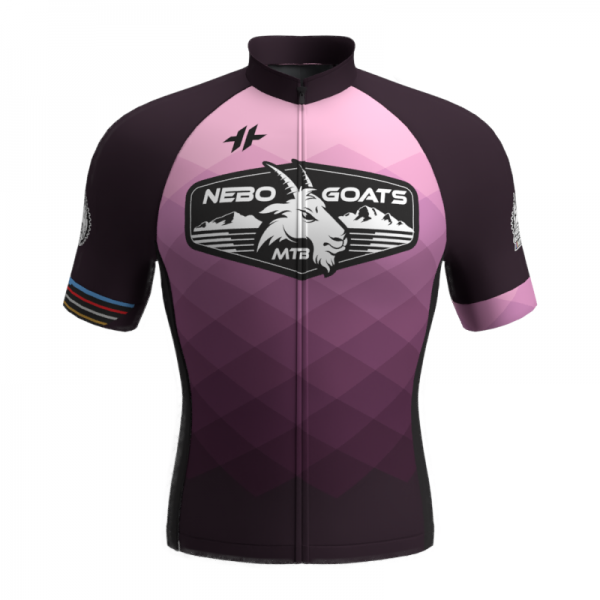Nebo Goats Purple Competition Jersey Men-Front