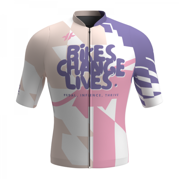 Bikes Change Lives Desert Bloom Venture Jersey Men-Front