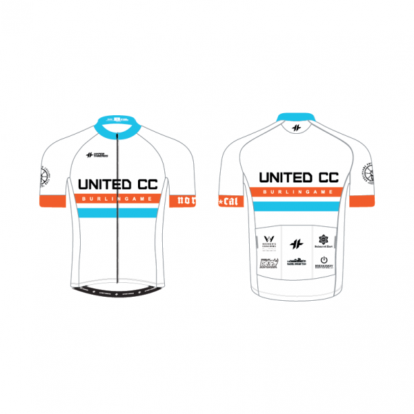 Burlingame 24 Competition Jersey White