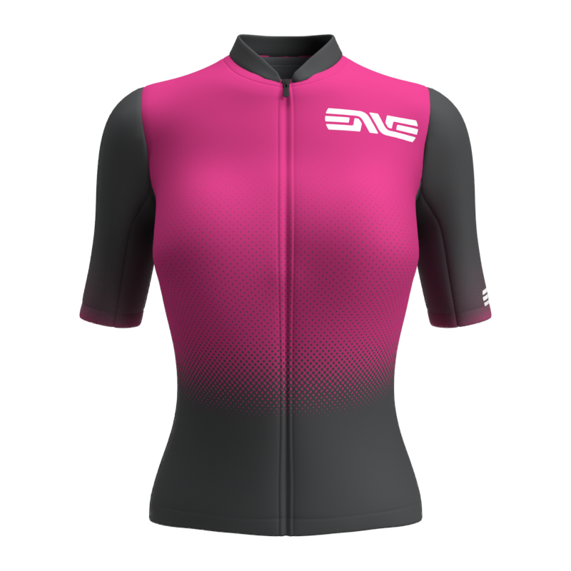 ENVE Pink HyperPro Jersey Women-Front ENVE Pink HyperPro Jersey Women-Front