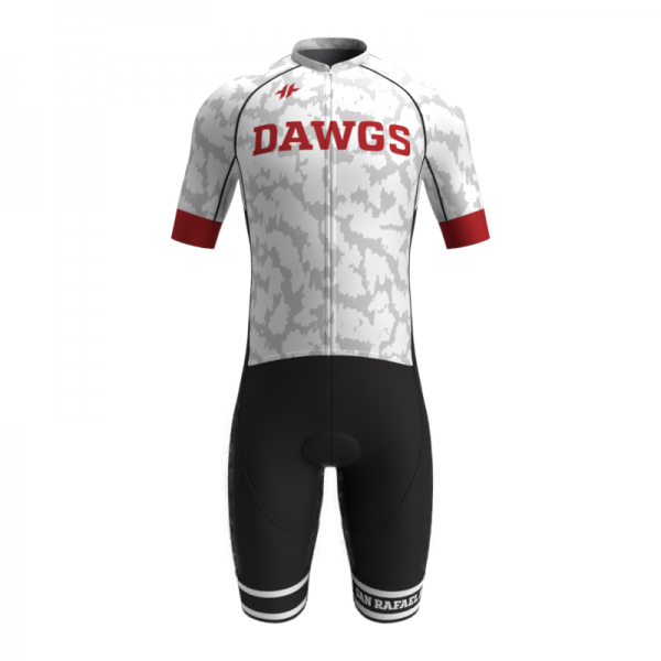 San Rafael High School Short Sleeve Race Day Suit-Front