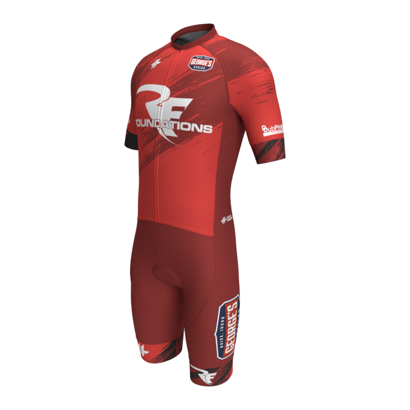 2026 RF Foundations Short Sleeve Race Day Suit-Left Side 2026 RF Foundations Short Sleeve Race Day Suit-Left Side