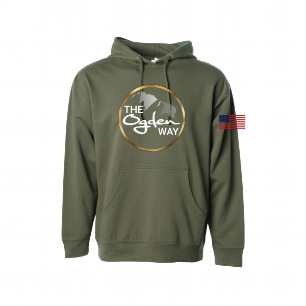 Ogden Way Army Hoodie Circle Logo