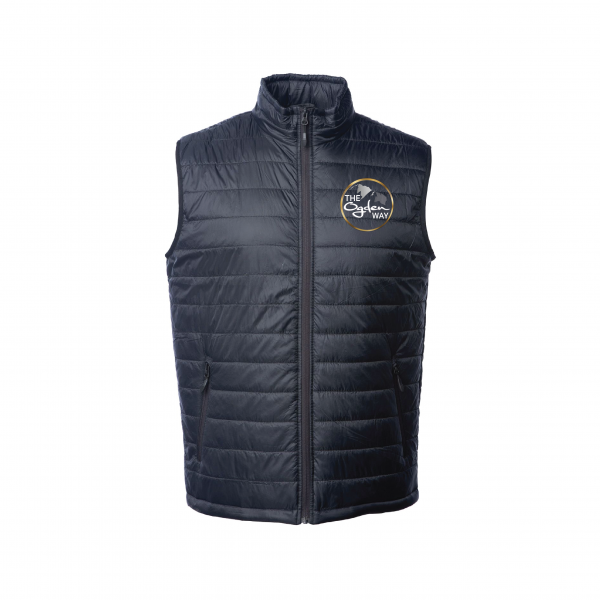 Ogden Way Vest Black Circle Logo