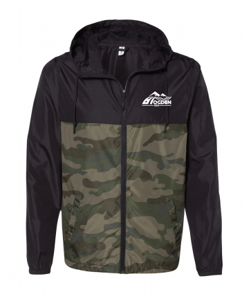 Ogden Way Windbreaker Camo Black