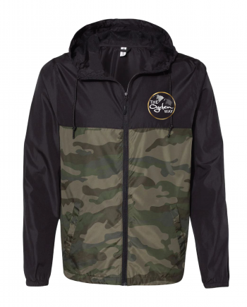 Ogden Way Windout Jacket Camo Black Circle Logo