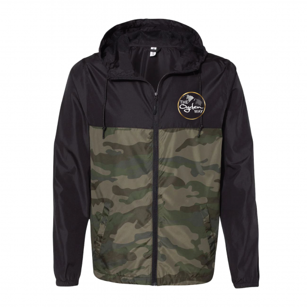 Ogden Way Windout Jacket Camo Black Circle Logo