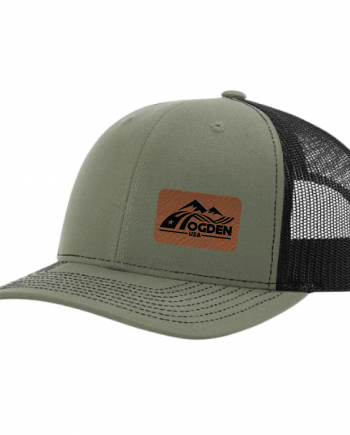 Ogden Way green black hat
