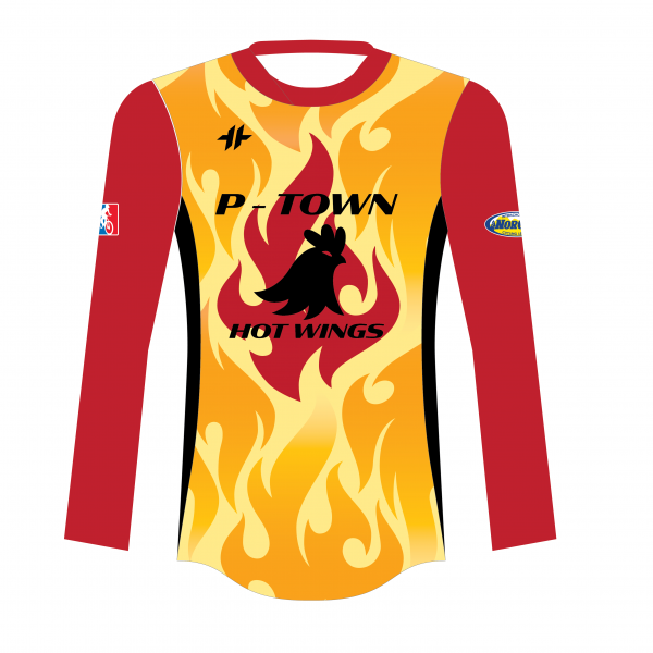 Petaluma Composite LS Trail Jersey Front Red