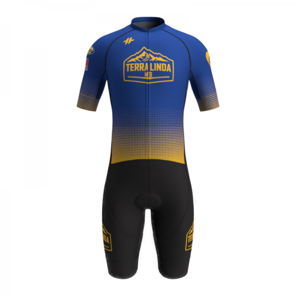 Terra Linda Short Sleeve Race Day Suit-Front