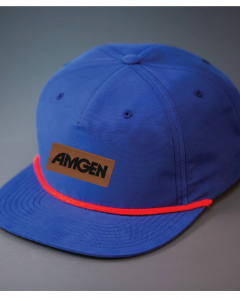 Amgen Blue Patch hat