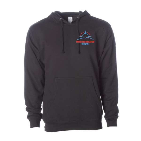 North Marin Casual Hoodie - Black - Front