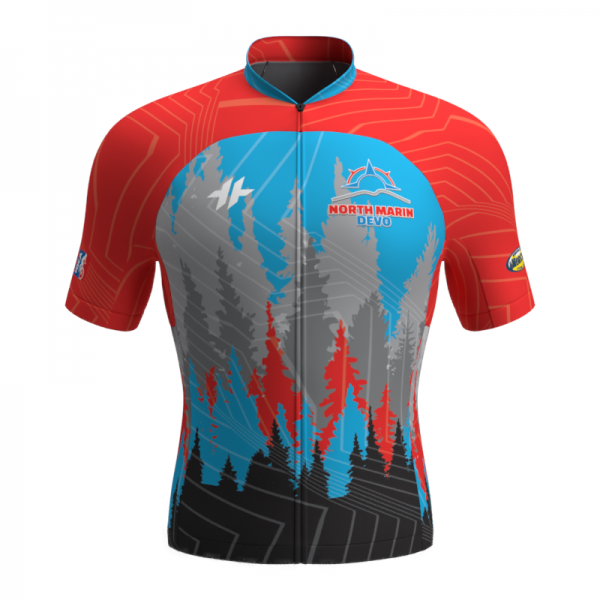 North Marin Continental Jersey Men-Front