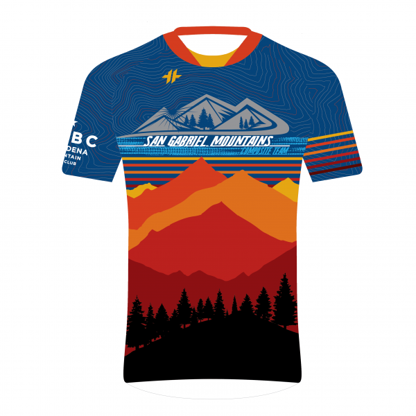 San Gabriel SS Trail Jersey Temp