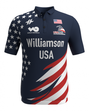 USAOCR 2026 Tech Polo-Front