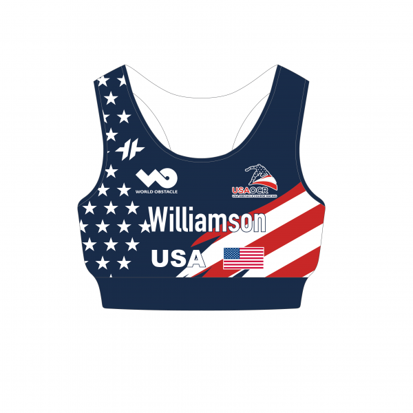USAOCR Sports Bra Front