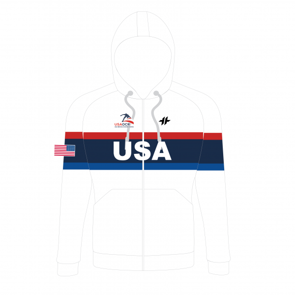USAOCR Tech Hoodie Front