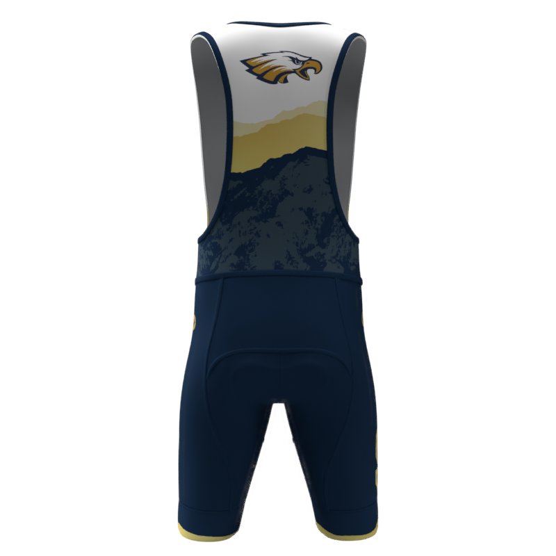 2026 Skyline Dyed Competition Bib Men-Back 2026 Skyline Dyed Competition Bib Men-Back