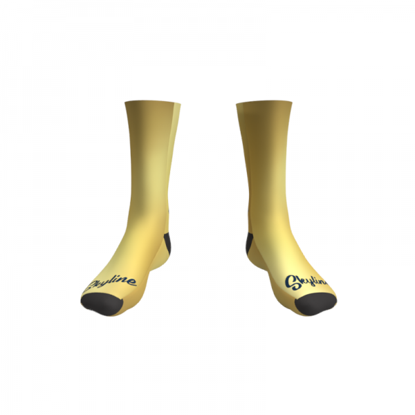 2026 Skyline Sublimated Sock Navy-Front