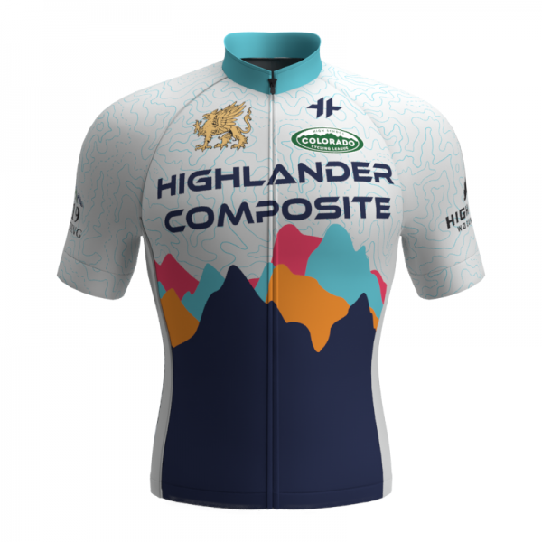 Highlander Competition Jersey Men 2026-Front