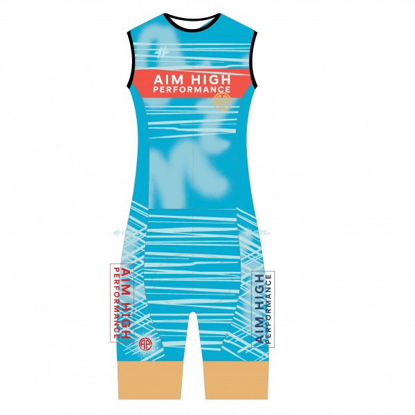 Jennifer Smith Sleeveless Tri Suit Front