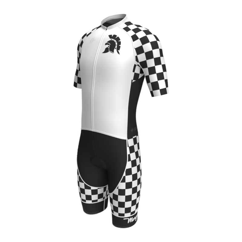Morgan High Short Sleeve Race Day Suit-Left Side Morgan High Short Sleeve Race Day Suit-Left Side