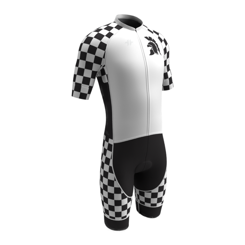 Morgan High Short Sleeve Race Day Suit-Right Side Morgan High Short Sleeve Race Day Suit-Right Side