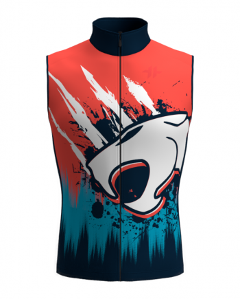 Southwest Michigan ThunderCats Windout Vest NEW-Front
