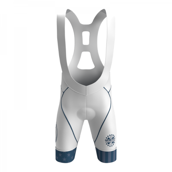 2026 Club Paddock Hyper Pro Mens Bib USA-Front