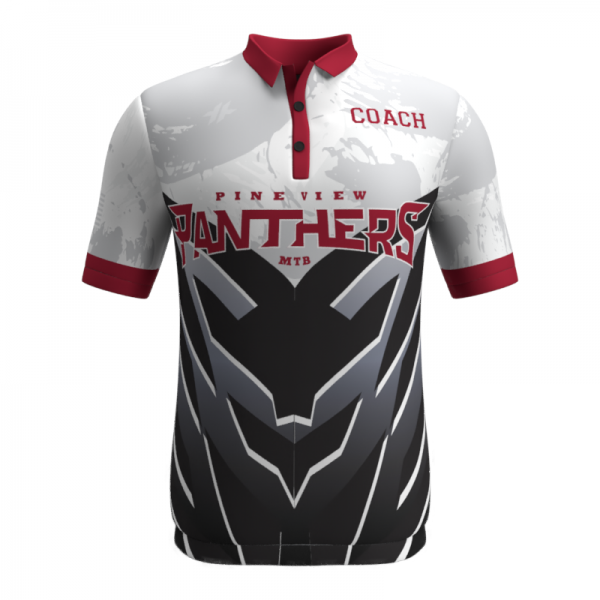 Pine View Tech Polo-Front