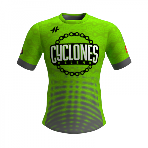 Helena Cyclones Trail SS Jersey Men-Front