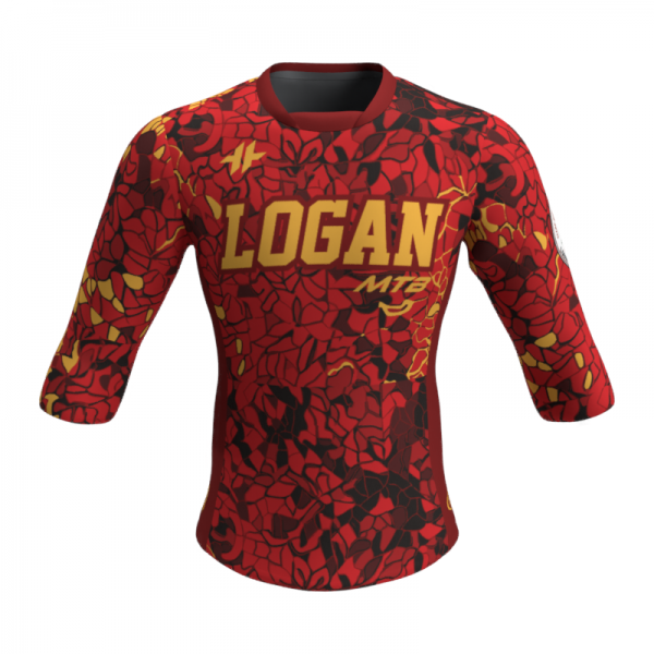Logan MTB Trail 3-4 Jersey Men-Front