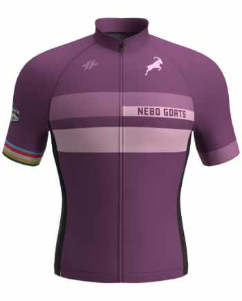 Nebo Goats Plum Competition Jersey-Front