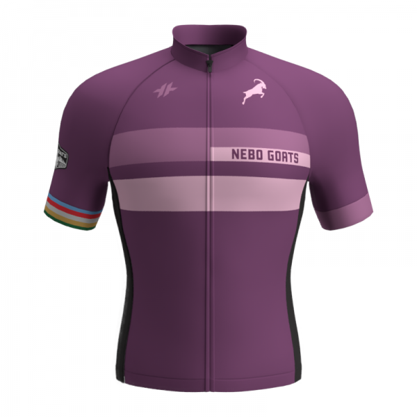 Nebo Goats Plum Competition Jersey-Front