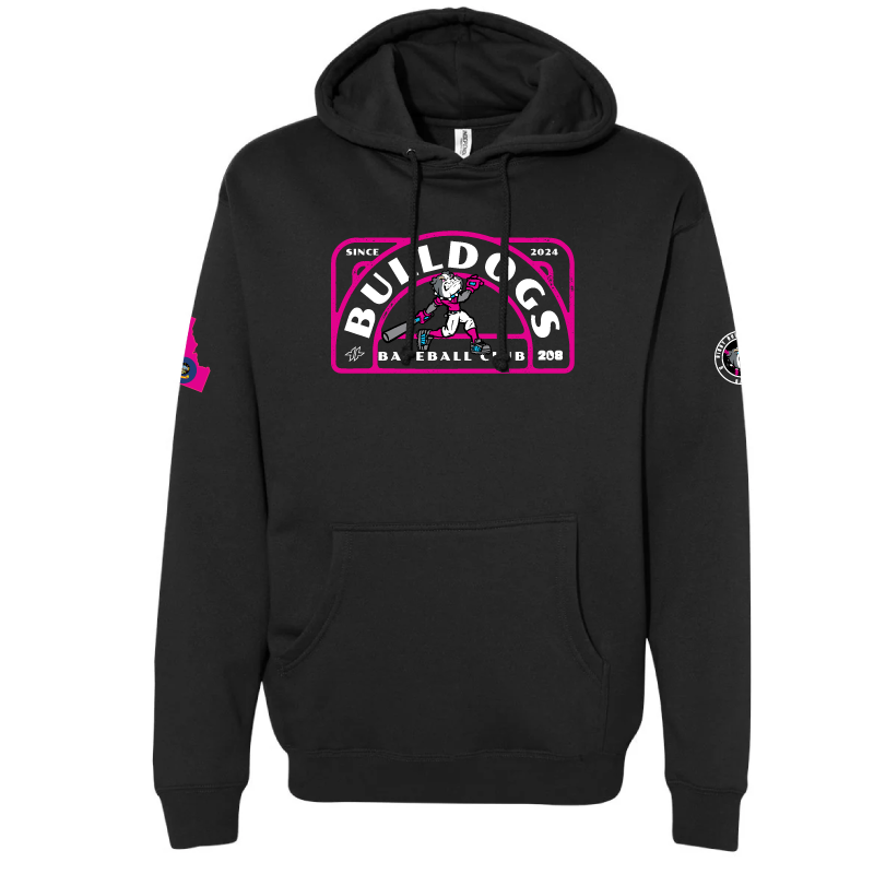 Bulldogs-Baseball-Fall-Heavyweight-Hoodie-Black